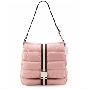 New! Juicy Couture | Pink Rose Puffer Quilted Large Shoulder/Crossbody Bag